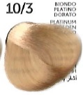 Crema colorante per capelli Perlacolor 10.3