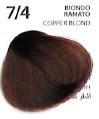 Crema colorante per capelli Perlacolor 7.0
