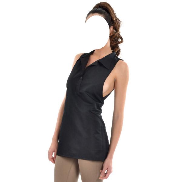 GREMBIULE PROFESSIONALE DONNA ANAIS NERO