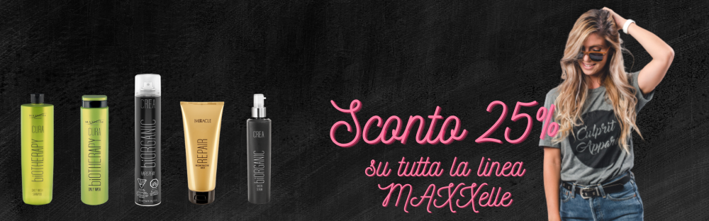 sconto del 25% maxxelle