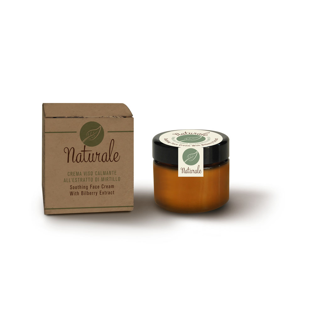 crema calmante viso oli essenziali