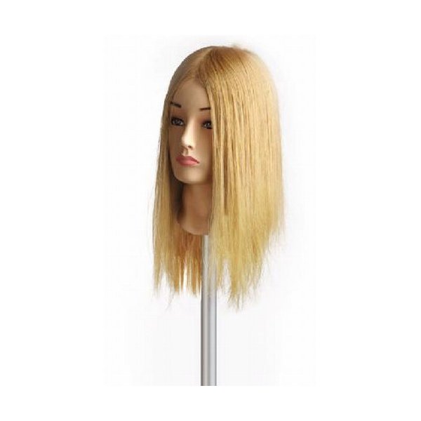 Testa Studio Capelli Veri 40 cm 