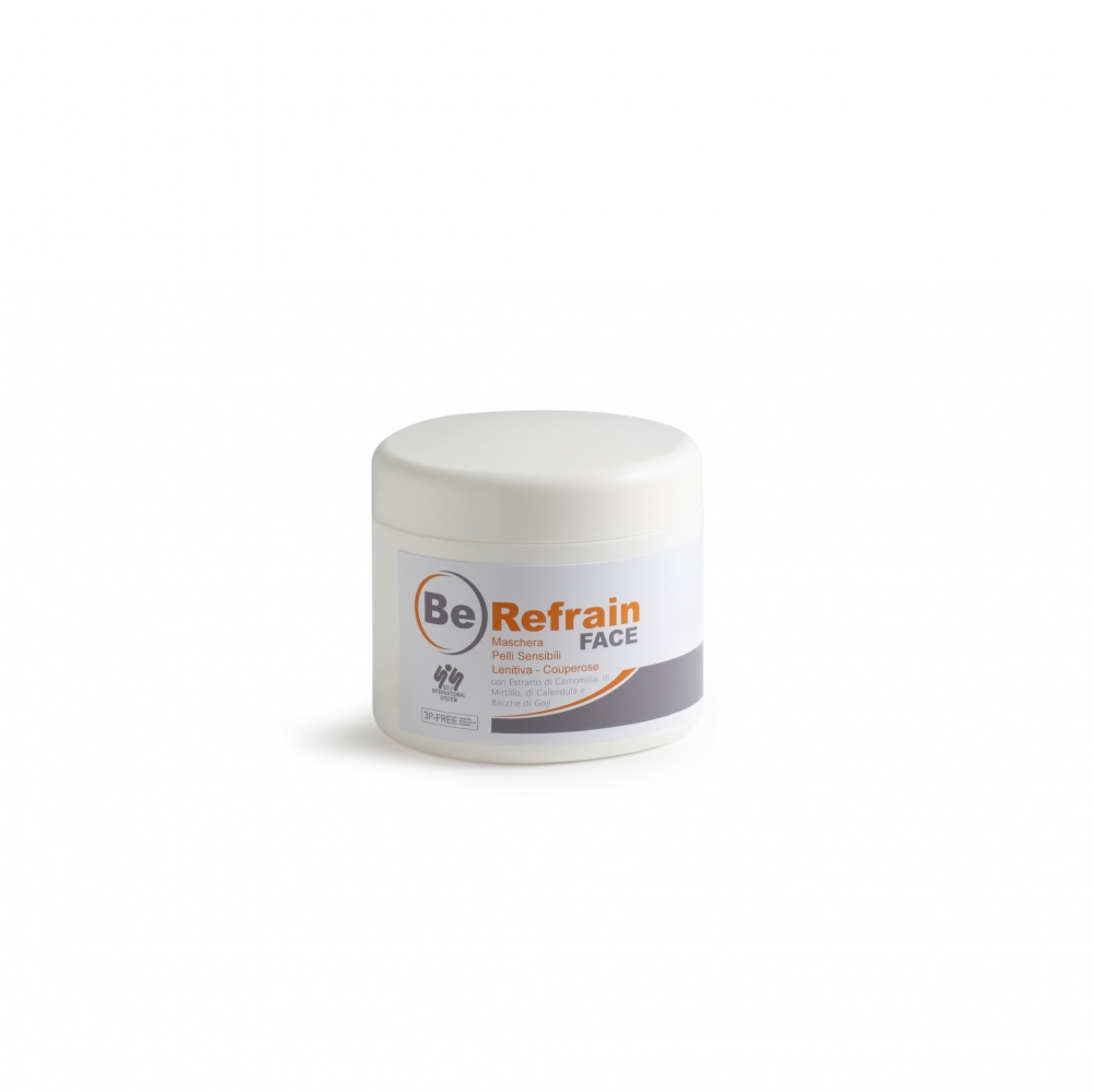 maschera viso per pelli sensibili 