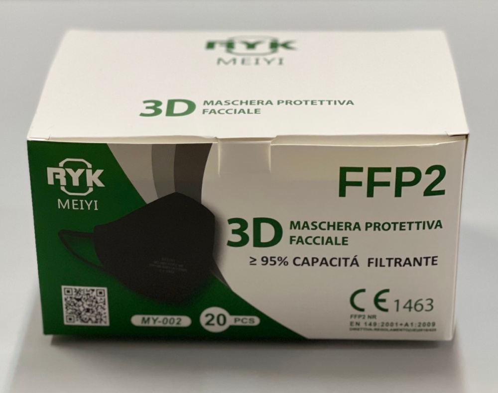 mascherine ffp2 nere