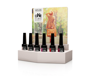 Espositore Linea ONE TIME gel polish 3 in 1